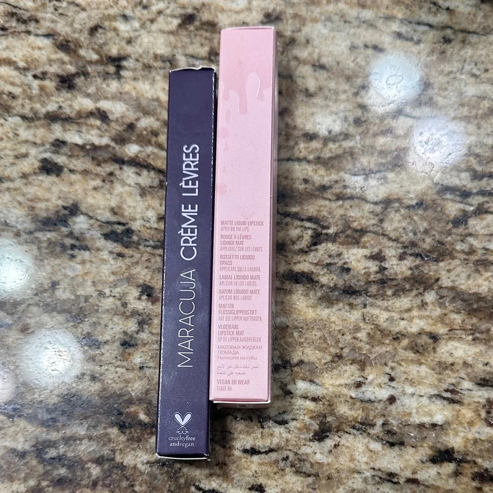 Tarte Maracuja Juicy Lip Crème and my Kylie Matte Liquid Lipstick